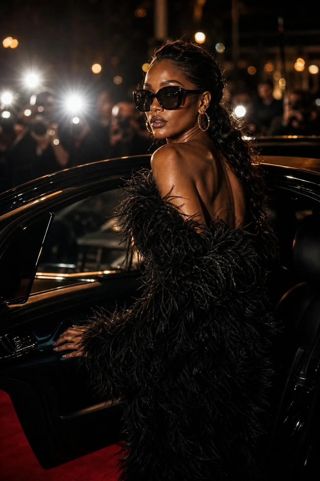 The All Black Affair — black carpet arrival
